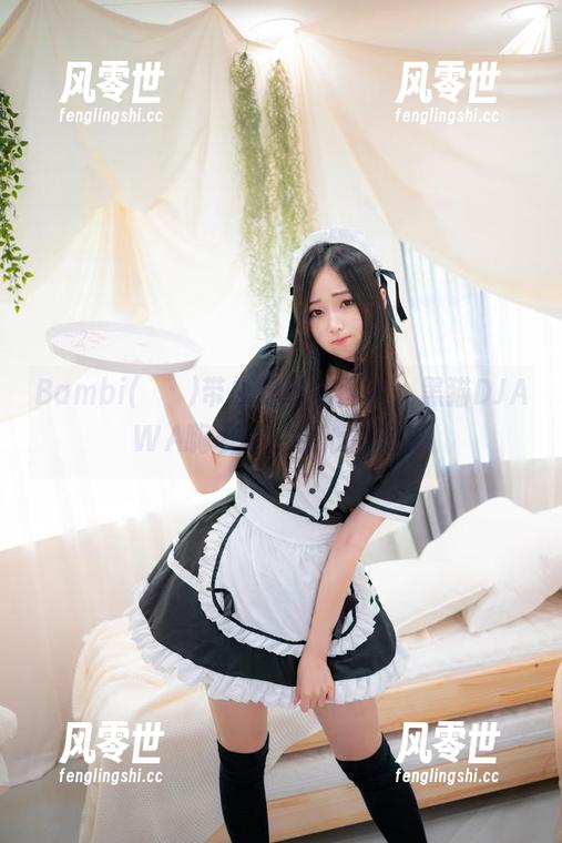 Bambi(밤비)带来最新的图片，黑猫DJAWA嗨表演，小心被逗乐
