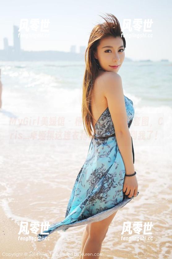 MyGirl美媛馆 - 槽点满满的高清套图，Cris_卓娅祺这连衣裙竟然成功撩到我了！