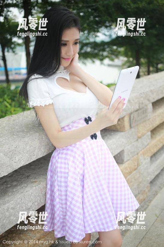 MyGirl美媛馆 - 福利在哪里？让陈舒羽的镂空作品告诉你