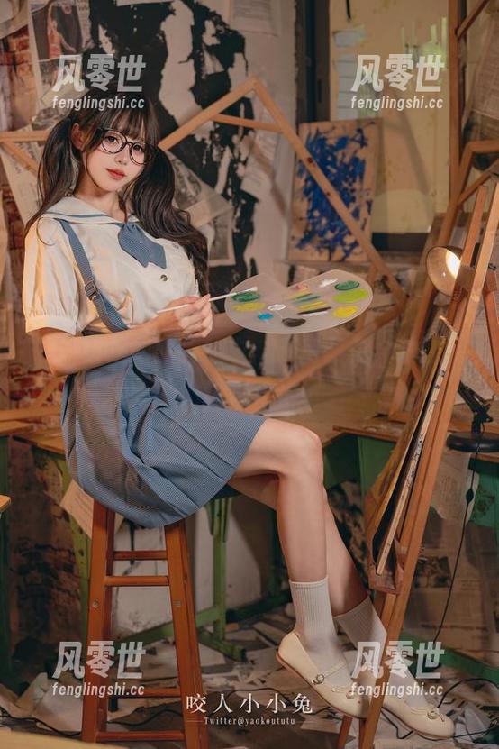 咬一口兔娘 咬一口兔娘的连体衣:私房图集,谁让我们想入非非!