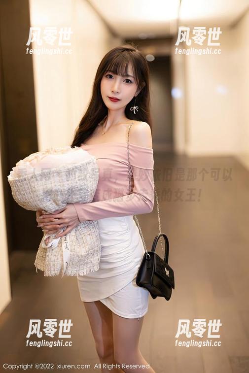 秀人网 - 豹纹写真，清妙依旧是那个可以把办公室变成猫步走秀的女王！