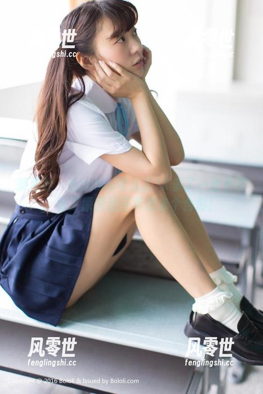 菠萝社-Barbie可儿 菠萝社 - Barbie可儿的JK多了一丝俏皮,看了原图我还真想求个合影!
